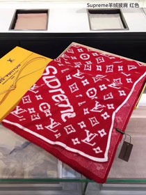 2018 louis vuitton top quality scarf L171 red