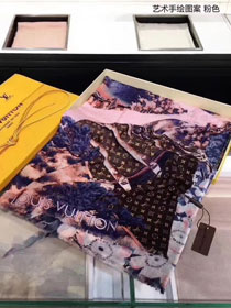 2018 louis vuitton top quality scarf L172 pink