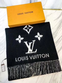 2018 louis vuitton top quality scarf L176 black