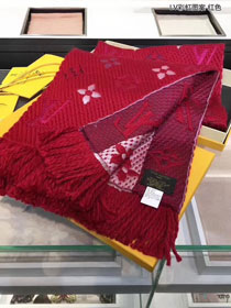 2018 louis vuitton top quality scarf L178 red