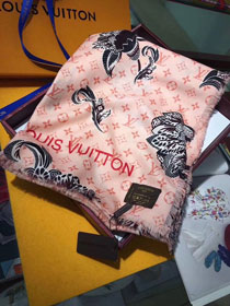 2018 louis vuitton top quality scarf L179 pink