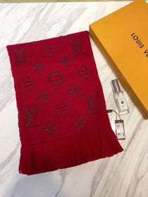 2018 louis vuitton top quality scarf L179 red