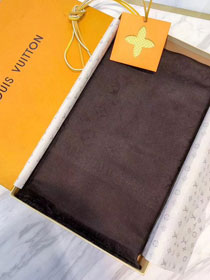 2018 louis vuitton top quality scarf L180 coffee