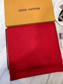 2018 louis vuitton top quality scarf L180 red