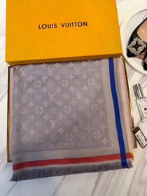 2018 louis vuitton top quality scarf L183 gray