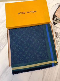2018 louis vuitton top quality scarf L183 navy blue