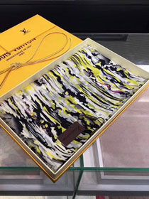 2018 louis vuitton top quality scarf L186 yellow