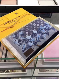 2018 louis vuitton top quality scarf L192 blue