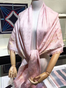 2018 louis vuitton top quality scarf L192 pink