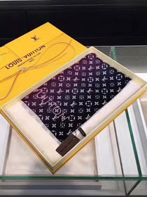 2018 louis vuitton top quality scarf L193 black