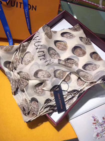 2018 louis vuitton top quality scarf L197 apricot