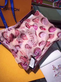 2018 louis vuitton top quality scarf L197 pink