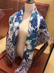2018 louis vuitton top quality scarf L205 blue