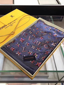 2018 louis vuitton top quality scarf L206 gray