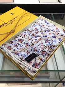 2018 louis vuitton top quality scarf L206 white