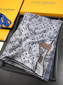 2018 louis vuitton top quality scarf L207 gray