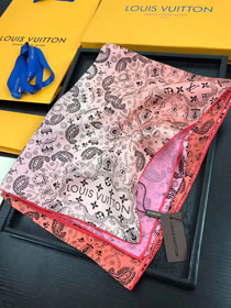 2018 louis vuitton top quality scarf L207 pink