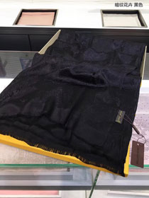 2018 louis vuitton top quality scarf L209 black