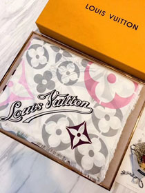 2018 louis vuitton top quality scarf L212 white