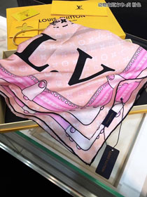 2018 louis vuitton top quality scarf L215 pink