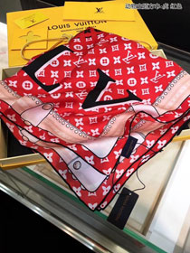 2018 louis vuitton top quality scarf L215 red