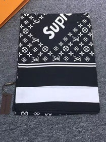 2018 louis vuitton top quality scarf L216 black