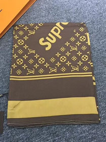 2018 louis vuitton top quality scarf L216 coffee