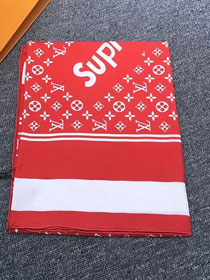 2018 louis vuitton top quality scarf L216 red