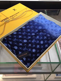 2018 louis vuitton top quality scarf L218 blue