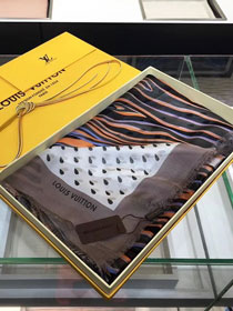 2018 louis vuitton top quality scarf L219 coffee