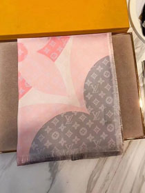 2018 louis vuitton top quality scarf L220 gray