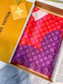 2018 louis vuitton top quality scarf L220 red