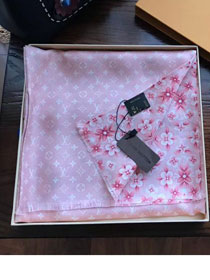 2018 louis vuitton top quality scarf L225 pink
