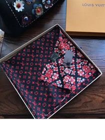 2018 louis vuitton top quality scarf L225 red
