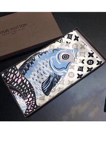 2018 louis vuitton top quality scarf L228 white