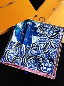 2018 louis vuitton top quality scarf L229 navy blue