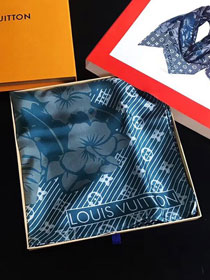2018 louis vuitton top quality scarf L230 navy blue