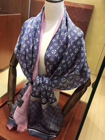 2018 louis vuitton top quality scarf L231 dark gray