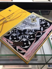 2018 louis vuitton top quality scarf L241 black