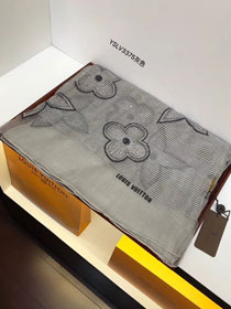 2018 louis vuitton top quality scarf L243 gray