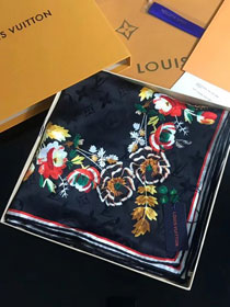 2018 louis vuitton top quality scarf L244 black