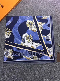 2018 louis vuitton top quality scarf L247 blue