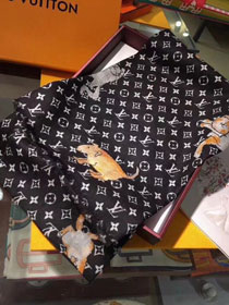 2018 louis vuitton top quality scarf L249 black