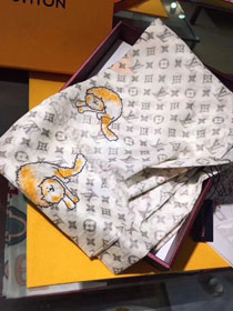 2018 louis vuitton top quality scarf L249 white