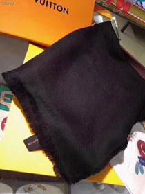 2018 louis vuitton top quality scarf L251 black