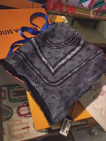 2018 louis vuitton top quality scarf L257 grey