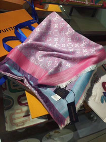 2018 louis vuitton top quality scarf L258 purple