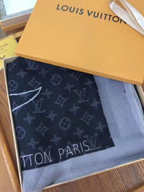 2018 louis vuitton top quality scarf L261 black