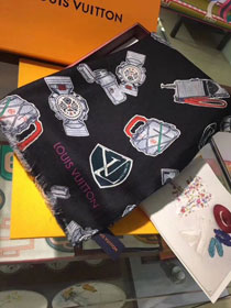 2018 louis vuitton top quality scarf L267 black