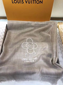 2018 louis vuitton top quality scarf L268 apricot
